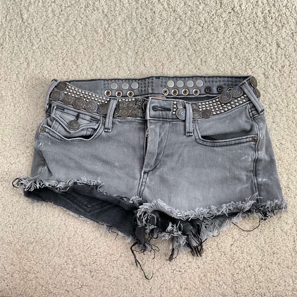 True Religion low-waisted shorts